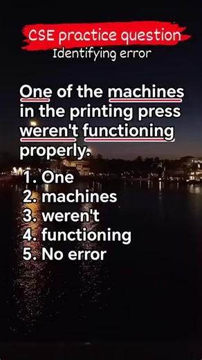 Identifying sentence error / civil service exam reviewer #civilserviceexam2025 #civilserviceexam #CSEReview | Arturo Infornon Malag Jr.