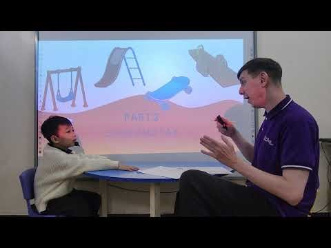 Harry | Cherry class - Speaking test- Topic C4: Park