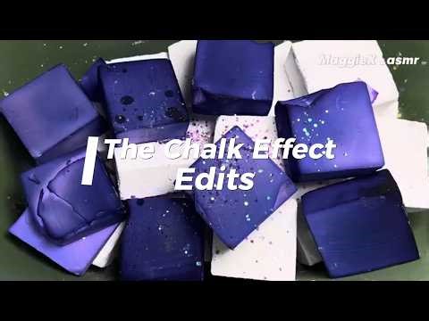 Crispy Purple Chalk Crush 💜 | Fresh & Crunchy Gym Chalk ASMR