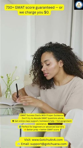 730+ GMAT score guaranteed — or we charge you $0. #gmatprep #greprep #satprep #mbaprep #exam