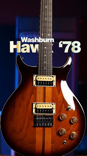 Inspired by our late-’70s Hawk, the new Hawk ’78 delivers the signature tone and neck-through design that players discovered for its sound, feel, and balance, making the vintage original a favorite among players. | Washburn Guitars