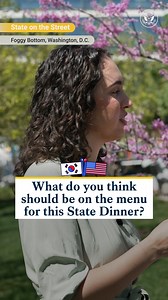 2.7K views · 144 reactions | A State Dinner wouldn’t be complete without a delicious meal — and good company of course. #StateOnTheStreet went to the streets of the nation's capital asking passersby what they would dish up. Fusion, bulgogi, kimchi, anyone? | U.S. Department of State | Facebook