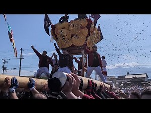 ‎【HD高画質】新居浜太鼓祭り 喧嘩 大江VS中須賀 4 令和7年 2025年10月‎18日
