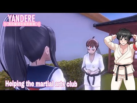 Doing the Martial Arts club members tasks - Yandere Simulator