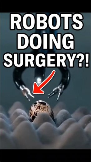 This Robot Can Perform Surgery on an Egg Without Breaking It 🤯🥚.