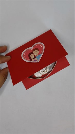 How to Make Heart Box For Gift | Paper Box #shorts
