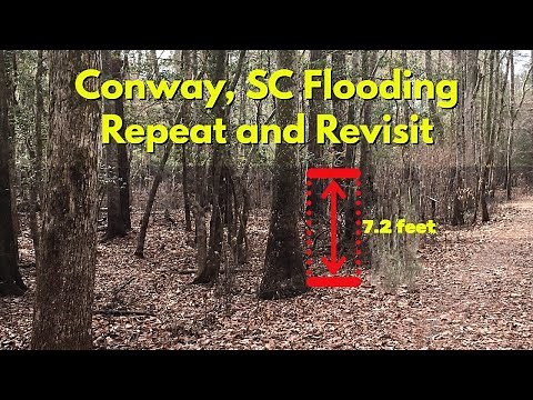 Conway, South Carolina Flooding: Repeat and Revisit