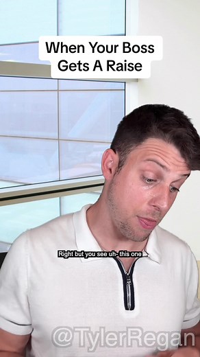 He really tried to hide it 😂 #boss #manager #company #job #employee #money #raise #work #office #adulting