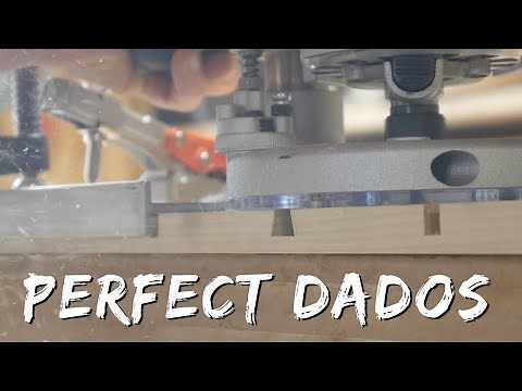 Amazing Router technique for PERFECT grooves and dados