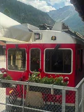 Exploring the Bernina Train Line on a Regional Swiss Train