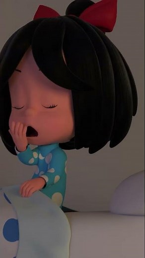 The key to them sleeping peacefully this holiday season👼: a warm dinner🥛😴 #Cuquin #Cartoons #Chri...