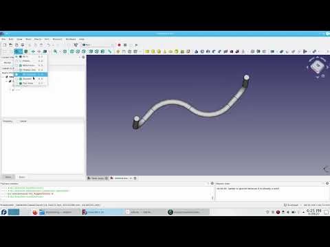 The equivalent of 3D sketches in FreeCad