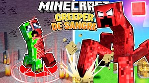 350K views · 20K reactions | SOBREVIVÍ 100 DÍAS como un CREEPER DE SANGRE en MINECRAFT HARDCORE! | Bronzo Español | Facebook
