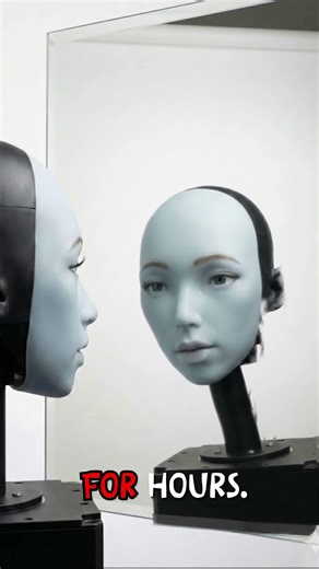 How This Robot's Face Actually Works #robotics #machinery #engineering