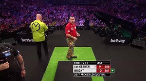 Will Peter Wright the wrongs of 2017 by becoming the 2020 Premier League Champion? Who remembers this classic final against Michael van Gerwen with those agonising missed darts for Snakebite? | Professional Darts Corporation