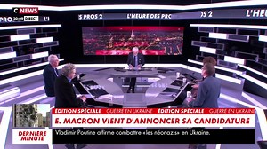 5.3K views · 123 reactions | « Je trouve que la candidature de Macron n'est pas un événement ce soir ! » Jean Louis Burgat « Ah bon, vous savez ce qu'on va faire ? On va rendre l'antenne, on va rentrer chez nous, on sera plus tôt couché ! » Pascal Praud https://t.co/ICVlVSGF7E | Zemmour TV | Facebook