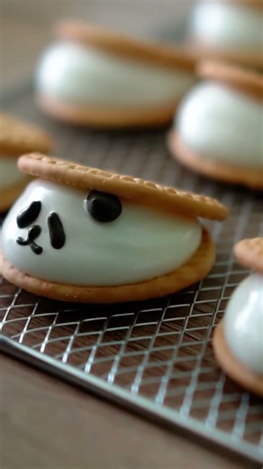 Корейские печеньки-панды