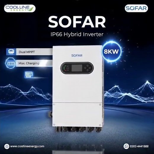 Sofar 8KW Hybrid Inverter | High Efficiency Solar Solution for Home & Business