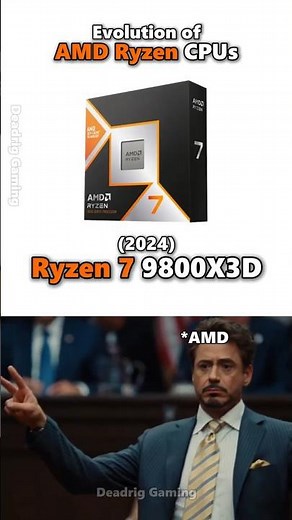 Evolution of AMD Ryzen CPUs