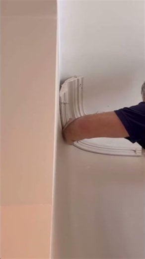 How to Fit Coving into a Curved Corner