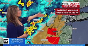 Tornado Warning in effect in Burlington, Mercer counties in New Jersey