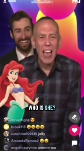 Gilbert Gottfried roasts Disney princesses on Scott's final episode of HQ Trivia