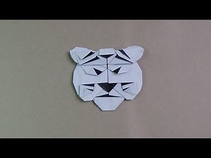 DEMO: Origami Tiger Flicker Designed by Jeremy Shafer