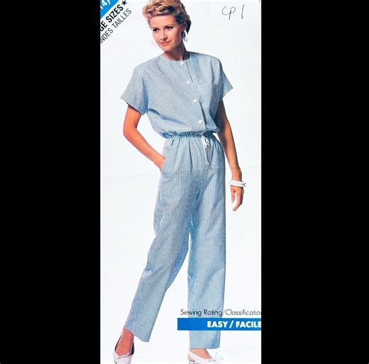 Butterick 6401, Jumpsuit Pattern, Summer Jumpsuit Patterns for Women, Easy Patterns to Sew, Petite Sewing Patterns, Jumpsuit With Pocket - Etsy