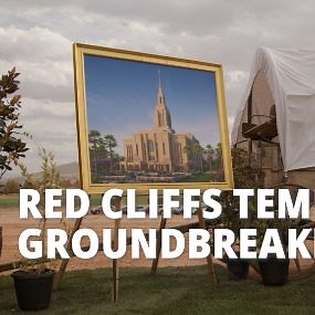 Groundbreaking Held for Red Cliffs Utah Temple
