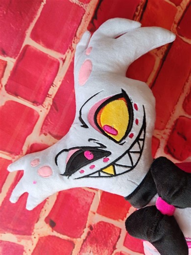Angel Dust. Hazbin Hotel. Plush Toy. Size 29 Inch - Etsy