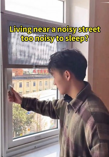 Shh🤫 Experience the power of silence-Soundproof Test! #fyp #windows #aluminumwindows #soundproofwindows