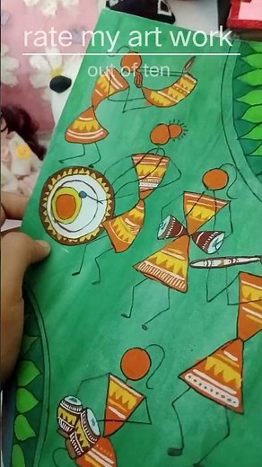 varli art #music #drawing / k.v.drawing@_3467