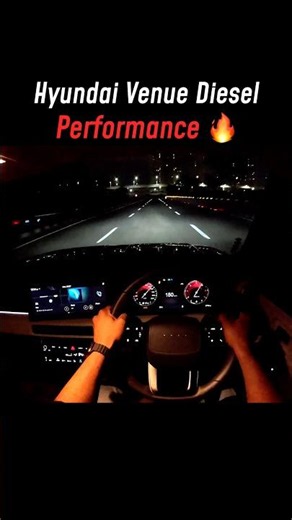 Hyundai Venue 2026 Diesel Top Speed Test !!
