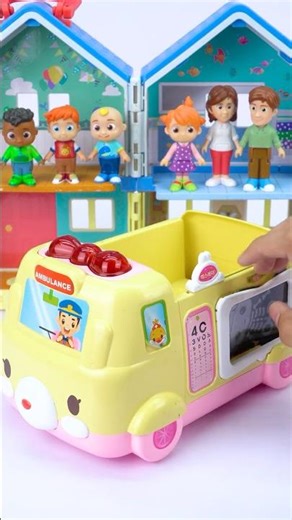 Satisfying With CoComelon Deluxe Family House Playset ASMR #satisfying #asmr #toys