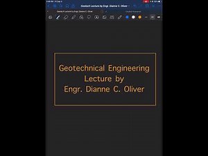 Geotechnical Engineering: Soil Properties Part 1