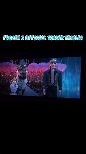 The first teaser for Frozen 3 has released! #fypシ #viralvideo #frozen #disney #d23