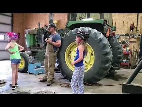 Cab Removal 4240 John Deere - On the GHR