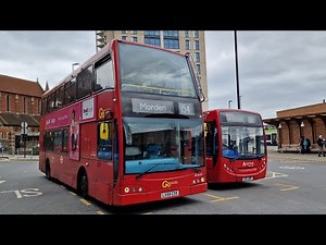 FULL JOURNEY | LONDON BUS 154 MORDEN - WEST CROYDON (LX58CXK) DOE20