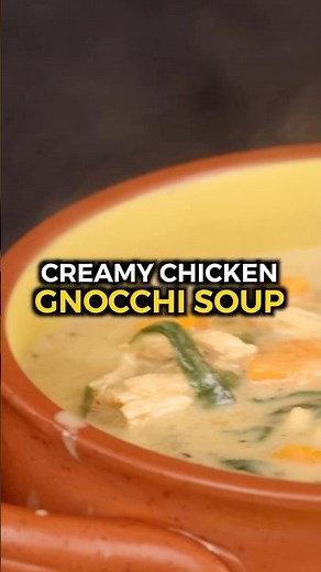 Creamy Chicken Gnocchi Soup Recipe
