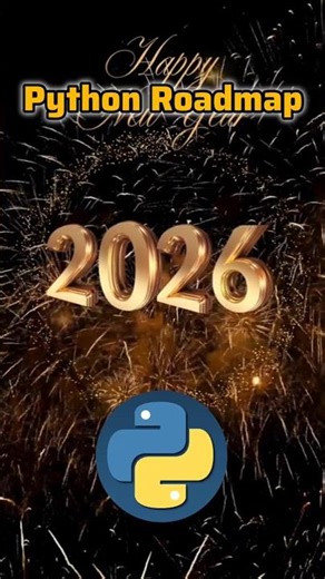 Python Roadmap 2026 🐍 | Beginner to Pro Step-by-Step #zerotohero #python