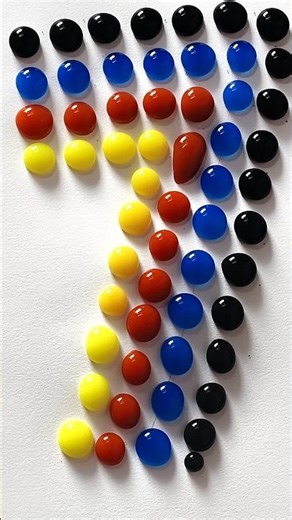 Metallic Color Swirl Art | Super Shiny Satisfying Mix ✨