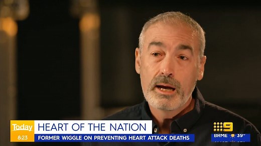 9.1K views · 75 reactions | After suffering a cardiac arrest on stage last year, former Wiggle Greg Page will be hosting a special CPR class to help prevent heart attack deaths. #9Today | TODAY | Facebook