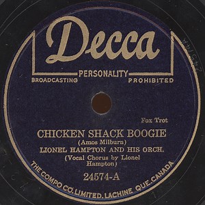 Orchestra Lionel Hampton - Chicken Shack Boogie / Benson’s Boogie