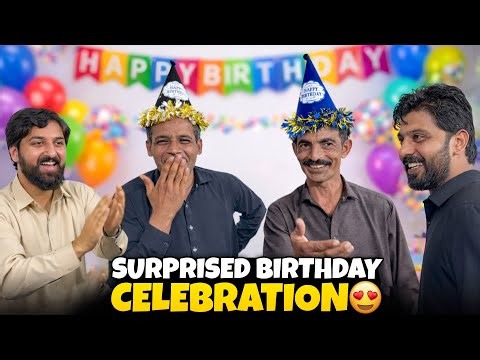 Surprise Birthday Celebration by Marthsquad 😍| Pind Work Routine | Bilal Marth