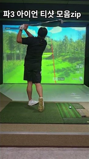 스크린골프 파3아이언티샷 모음zip #golf#kpga#kpga투어프로#골프스윙#내꿈은장타왕#이유호프로#페인터골프#아이언샷#아이언스윙#브리지스톤골프#페이드#페이드스윙#골프존
