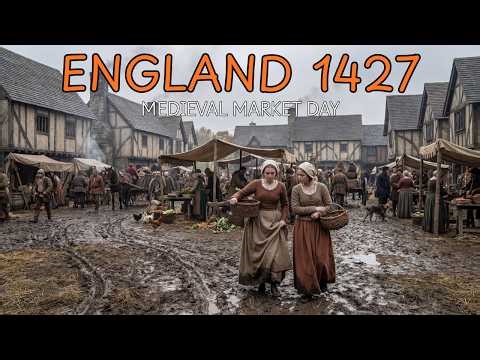 1427 England: A Market Day in Medieval England