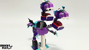 LEGO Mixels - Mixeloptor - Stop Motion Build (How to Build)