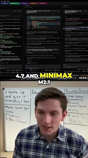 Vibe Coding For Free: Using GLM 4.7 and Minimax M 2.1