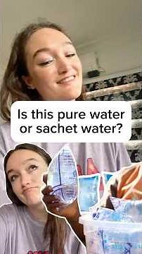 Pure Water vs Sachet Water! #lifeinnigeria #comedy #naijaculture #purewater