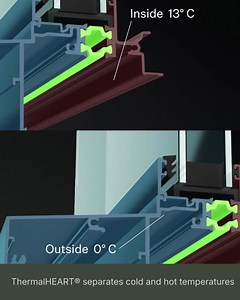 At home comfort doesn't have to change with the seasons. Enjoy a warm, comfortable home with thermally improved frames using ThermalHEART® | Vantage Windows & Doors